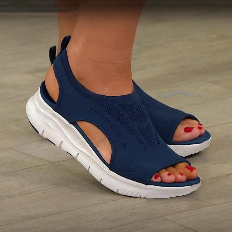 Alma | Orthopädische Sandalen Memory Foam Fußbett, Bequem und Stoßdämpfend