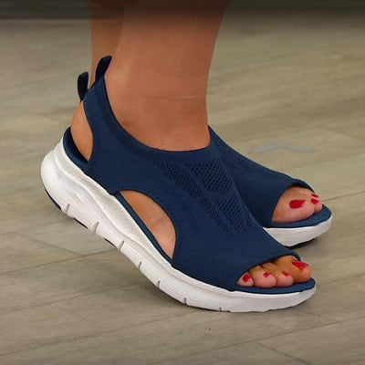 Alma | Orthopädische Sandalen Memory Foam Fußbett, Bequem und Stoßdämpfend