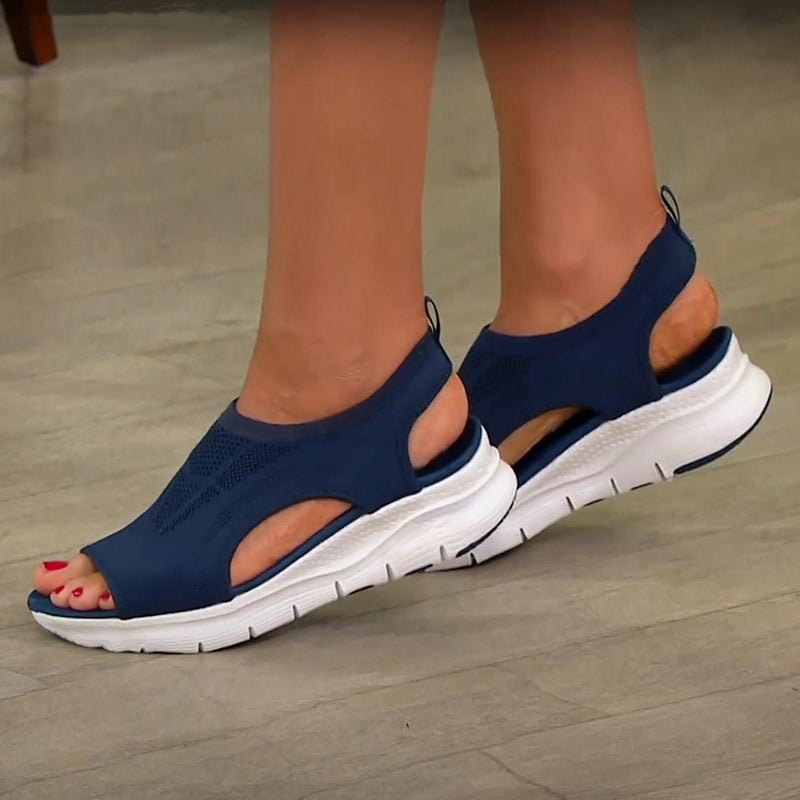 Alma | Orthopädische Sandalen Memory Foam Fußbett, Bequem und Stoßdämpfend