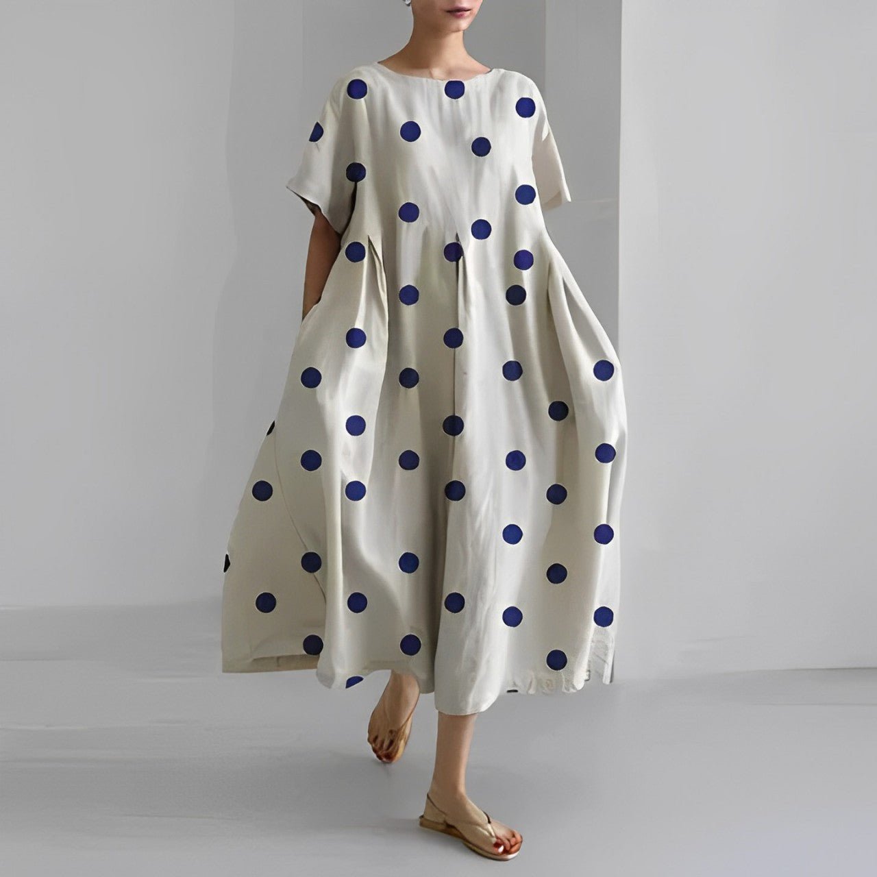 Naomi | Maxikleid Sommer im Boho Stil mit Blumenmuster für Damen