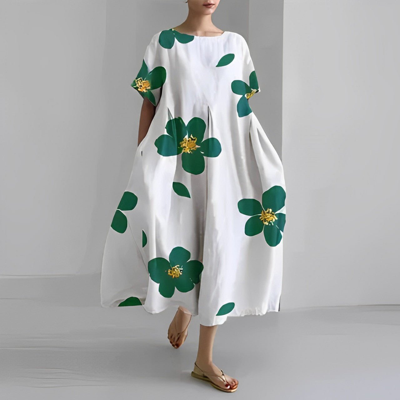 Variant image for Naomi | Maxikleid Sommer im Boho Stil mit Blumenmuster für Damen-57