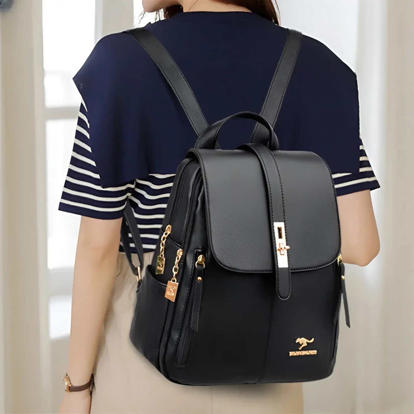 Rucksack Damen - Luxuriöses Design und Funktionalität-1