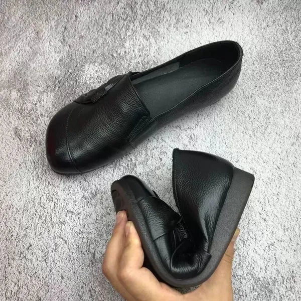 Cristina | Lederschuhe Hochwertiges Getreideleder, Komfortabel