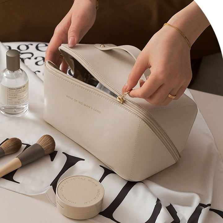 Emma | Kosmetiktasche Damen – Eleganter Kulturbeutel für Make-up und Hautpflege
