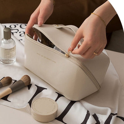 Emma | Kosmetiktasche Damen – Eleganter Kulturbeutel für Make-up und Hautpflege