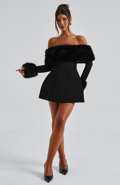 Lisa | Luxuriöses Pelzkleid