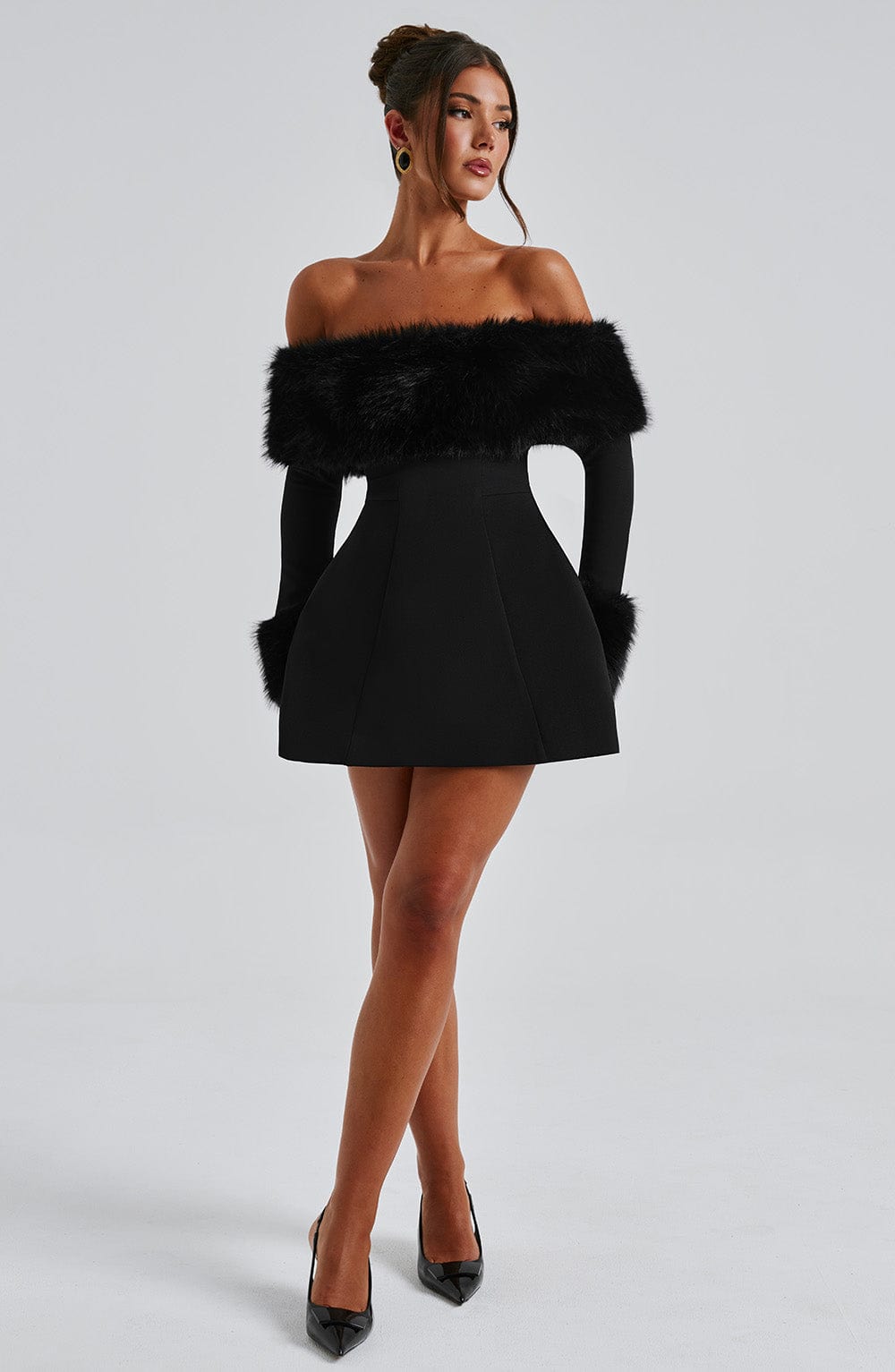 Lisa | Luxuriöses Pelzkleid