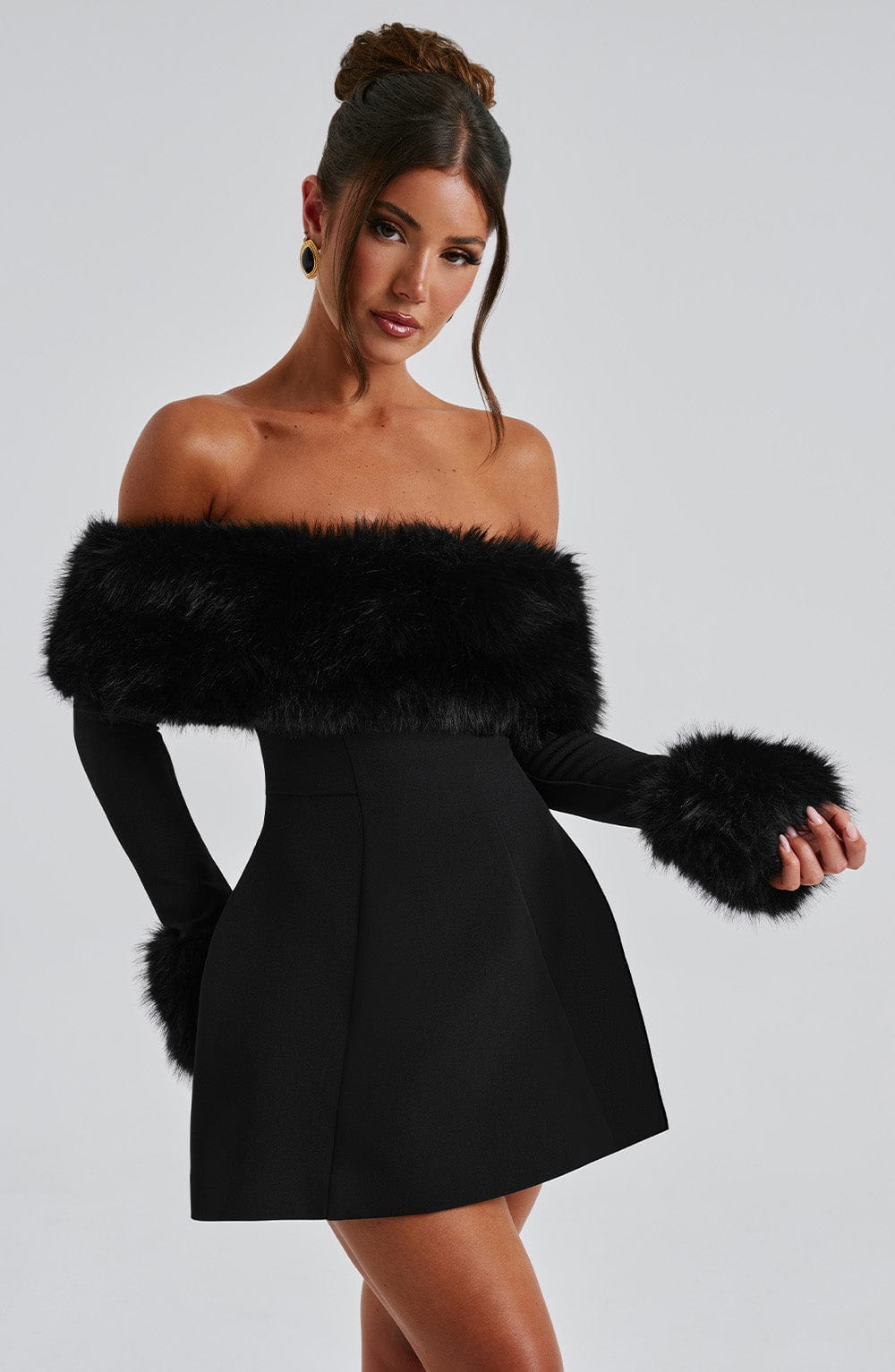 Lisa | Luxuriöses Pelzkleid