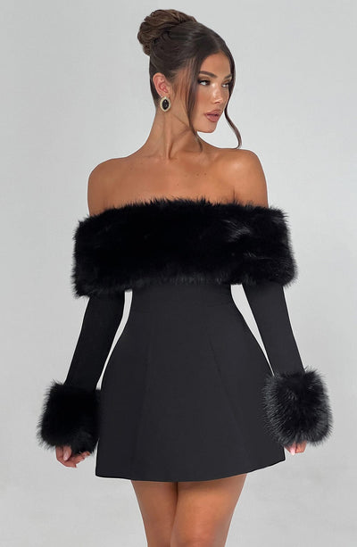 Lisa | Luxuriöses Pelzkleid