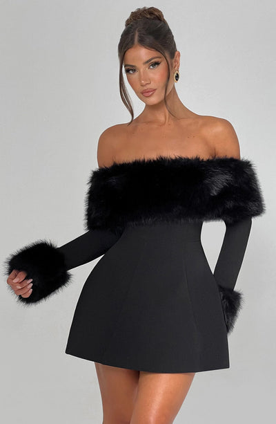 Lisa | Luxuriöses Pelzkleid