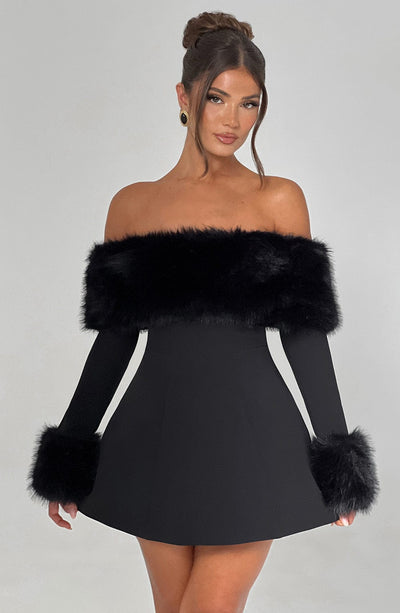 Lisa | Luxuriöses Pelzkleid